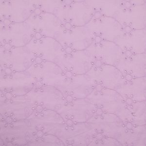 Cotton broderie / Lilac