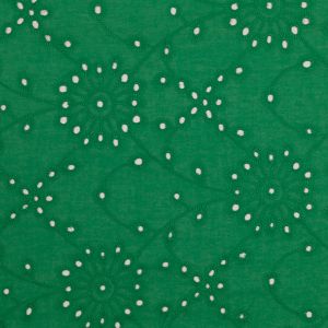 Cotton broderie / Green