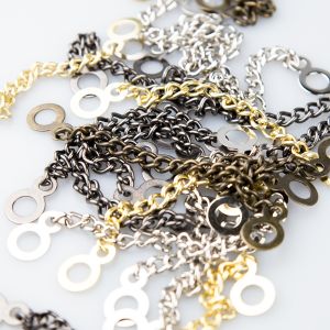 Outwear hanging loop / chain 78 mm / Different shades