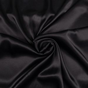 Viscose satin / Black