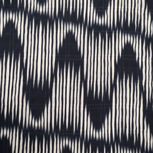 Digitally printed chiffon / Black-white