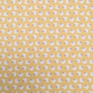 Printed satin Floral Seersucker