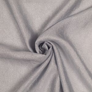 Plain faux silk / Silver