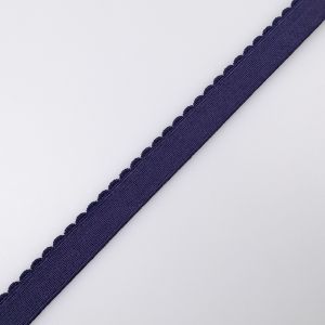 Elastic bra shoulder blade 15 mm / 413P Plum