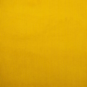 Upholstery velour Cord / Mustard