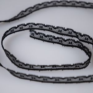 Edge lace 8 mm / 990 Black