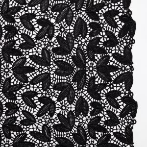 Guipure lace Palazzo / Black