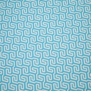 Waterproof outdoor fabric Madagaskar / 7366 Turquise