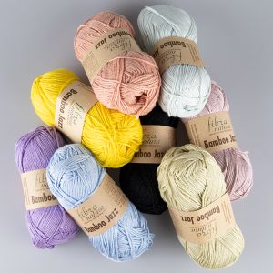 Yarn Bamboo Jazz 50 g / Different shades