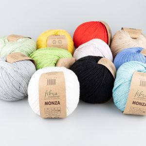Yarn Fibra Natura Monza 100 g / Different shades