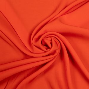 Crepe satin / Orange