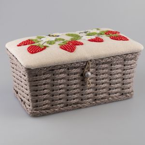 Wicker basket Strawberry Green