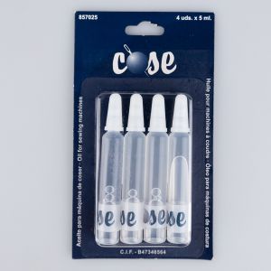 Sewing machine oil 4x5 ml / Cose