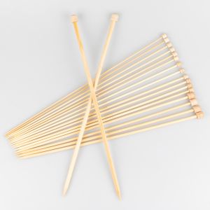 Knitting needles Bamboo 33 cm / Prym /Different sizes