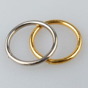 Metal ring 12 mm / Different shades