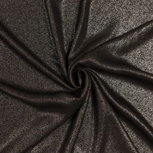 Charmuse satin / Black Silver