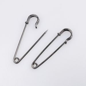 Decorative safety pin 50 mm / Different shades