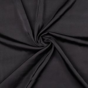 Plain heavy soft touch fabric  / Black