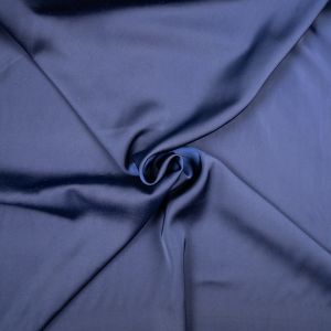 Plain heavy soft touch fabric / Navy