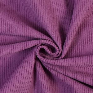 Needle cord fabric / Violet pink