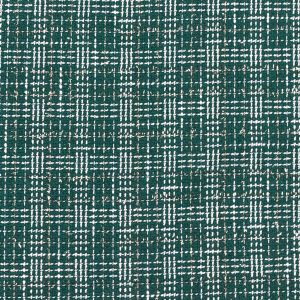 Woolen fabric / Green-White