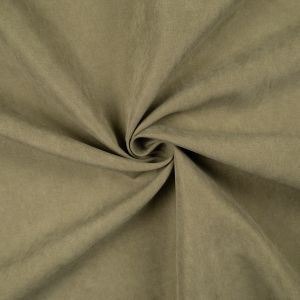 Velvety suit fabric / Khaki