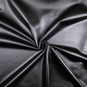 Leather-like lycra / Black