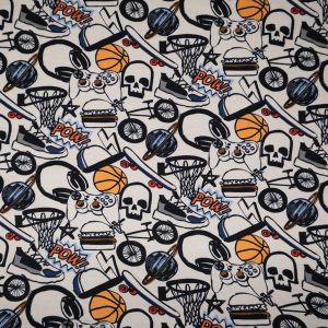 Digital printed jersey / Graffiti