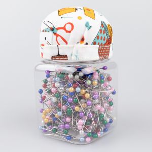 Head Pins in a Jar