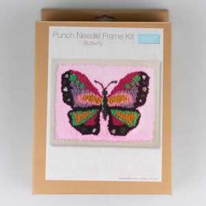 Embroidery Punch Needle Kit / Butterfly