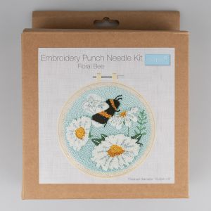 Embroidery Punch Needle Kit / Bee