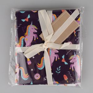 Printed fat quarter bundle, 4 pcs, 53x45 cm / PF08