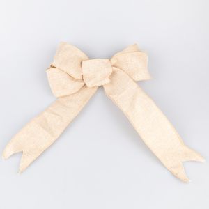 Rustic Bow 19.5 x 30 cm / Linen