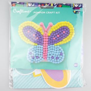 Kid`s craft set / Pom pom Butterfly