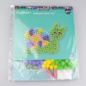 Kid`s craft set / Pom pom Snail