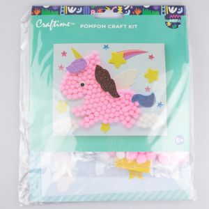 Kid`s craft set / Pom pom Unicorn