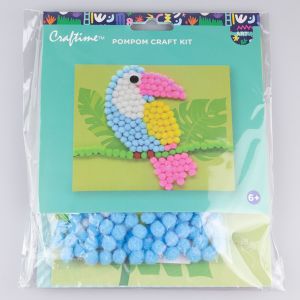Kid`s craft set / Pom pom Parrot