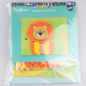 Kid`s craft set / Pom pom Lion