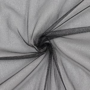 Glitter tulle / Black- Silver
