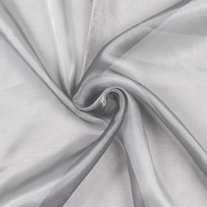 Plain faux silk / Design 15 Silver