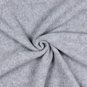 Virgin wool fleece / Light grey