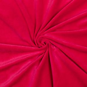 Stretch velour / Red