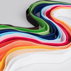Shiny elastic bias 22 mm / Different shades