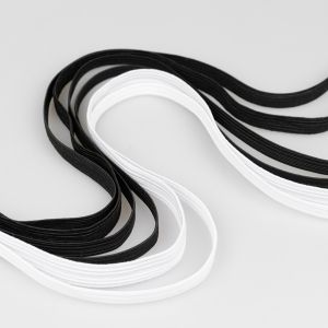 Elastic / Different sizes / Black & White