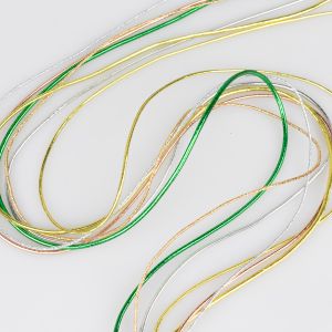 Round elastic lurex / Different sizes / Different shades