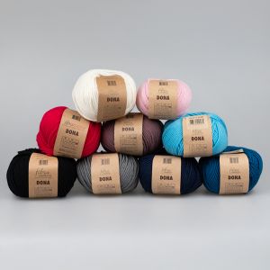Yarn Fibra natura Dona 50 g / Different shades