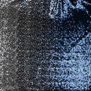 Reversible sequin fabric / Navy-Silver