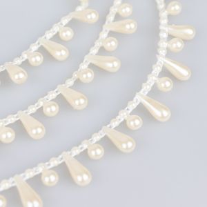 Pearl string B1445 / Cream