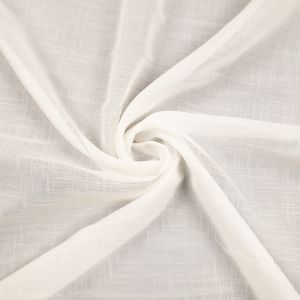 Curtain voile with leadband / Natural