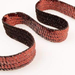 Net Trim with Sequins 25 mm / Copper